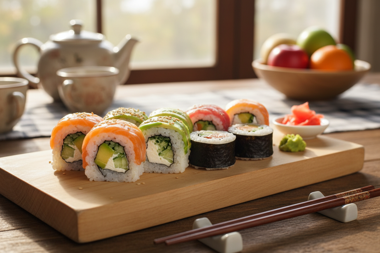 Cómo preparar makis en casa paso a paso (guía práctica para principiantes)