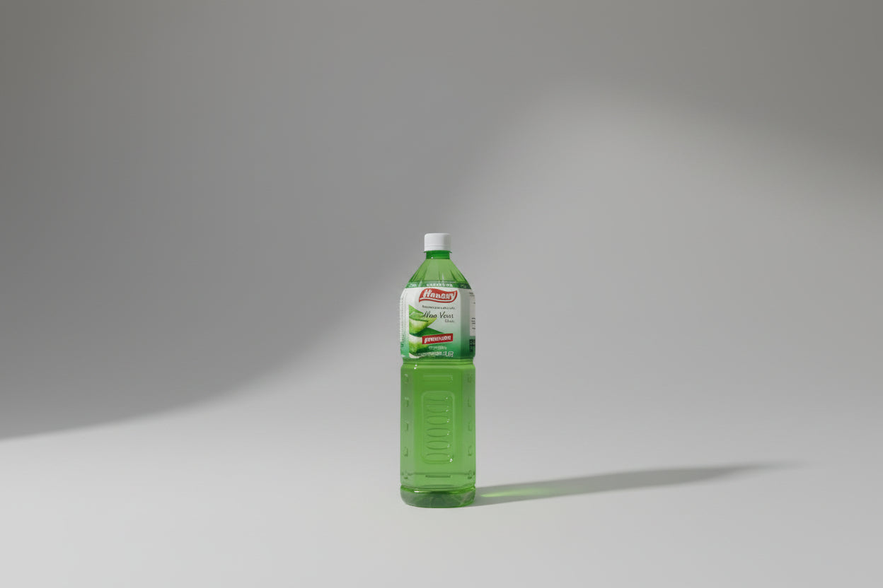 Bebida de Aloe Vera Original 1.5L – Refresco Asiático Natural con Trozos de Aloe | Formato Familiar