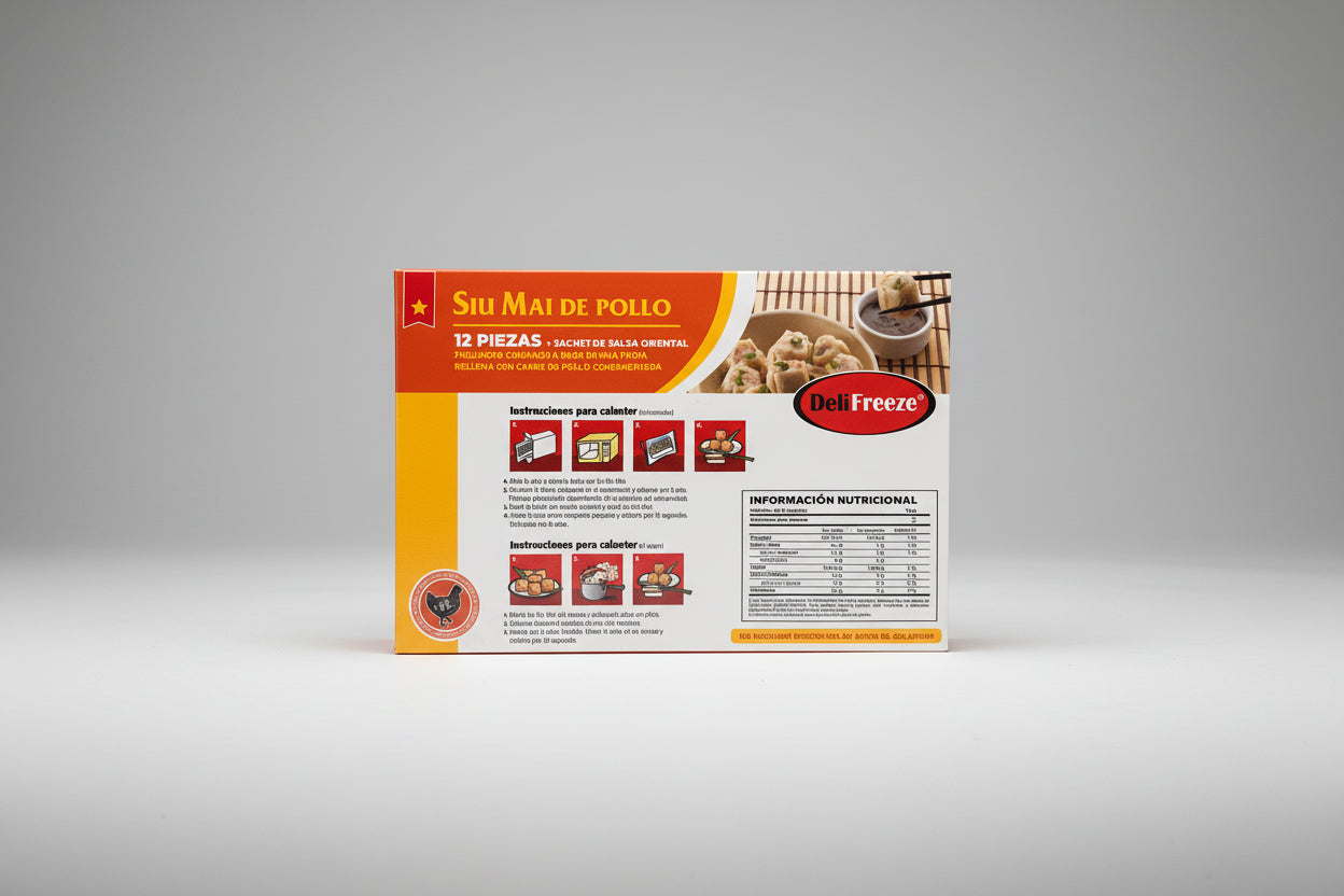 Siu Mai de Pollo DeliFreeze 12 Piezas (241 g)