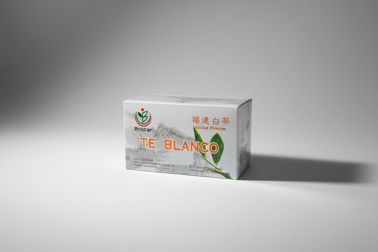 Té Blanco Bostar 20 Unidades