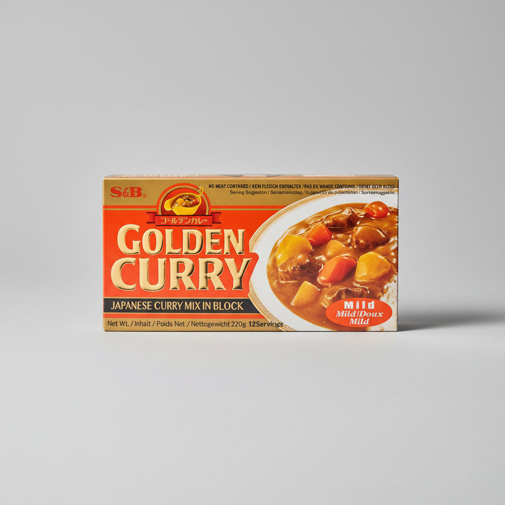 Curry Japonés S&B Golden Curry Suave 220 g