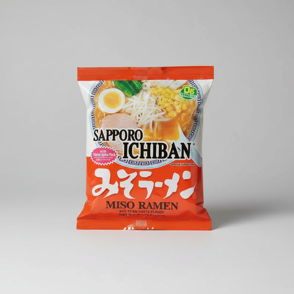 Sopa de Miso con Fideos Sapporo Ichiban 100 g