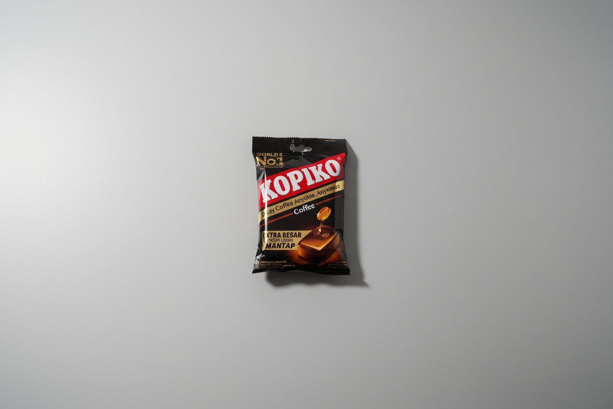 Kopiko Coffee Candy – Caramelos de Café Negro Asiáticos | Dulce Importado de Indonesia con Café Real