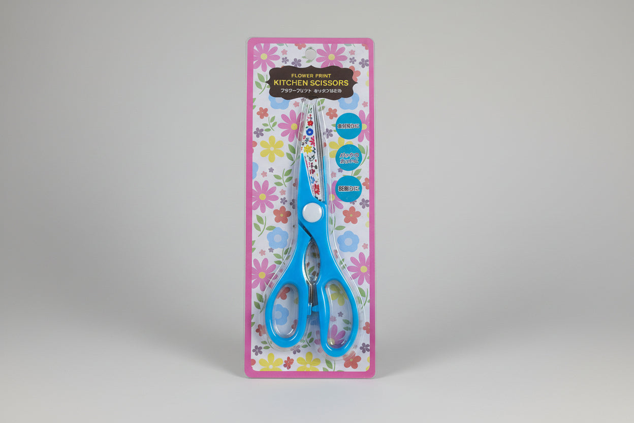 Tijeras de Cocina con Diseño Floral