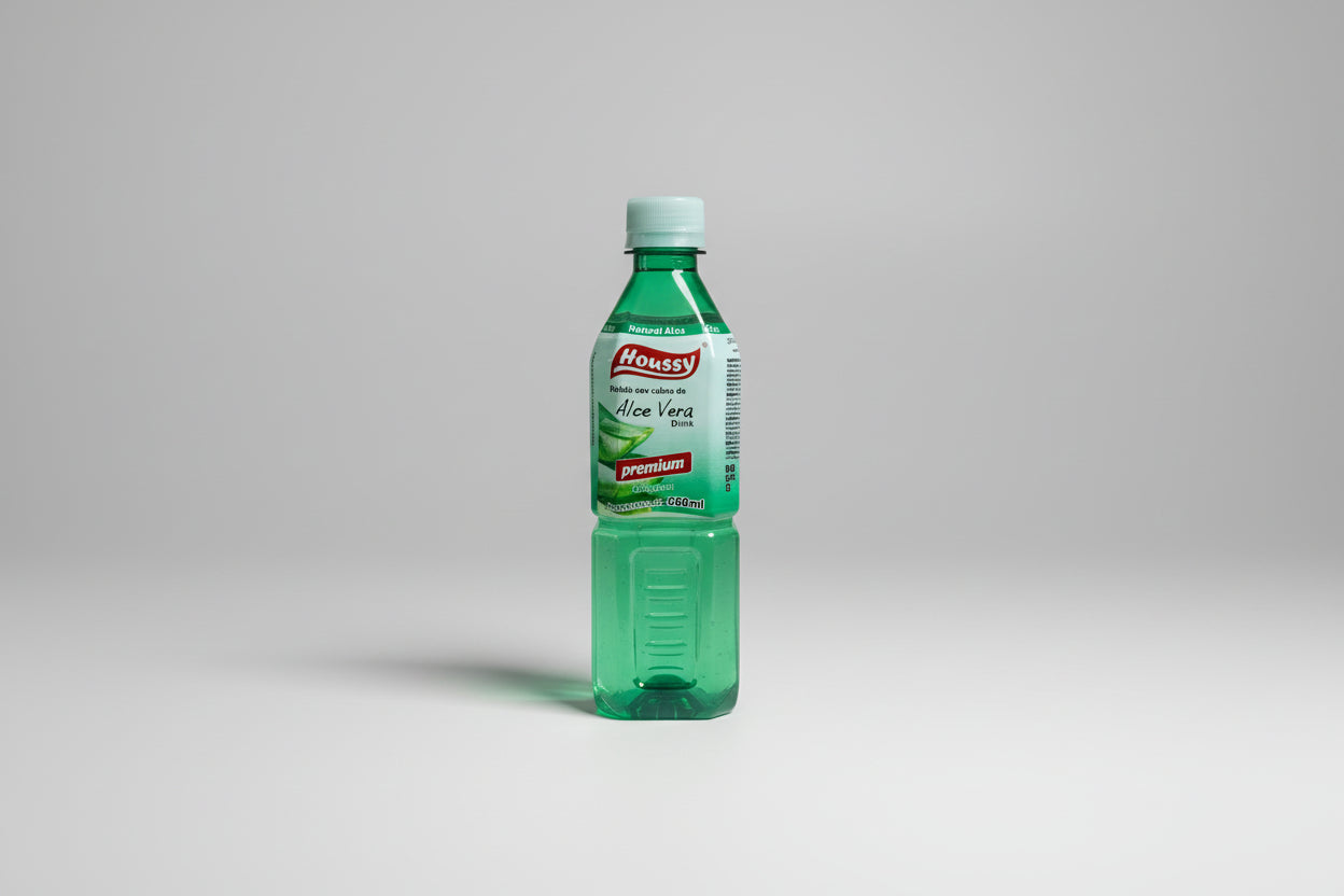 Bebida de Aloe Vera Original 500ml – Refresco Asiático Natural con Trozos de Aloe
