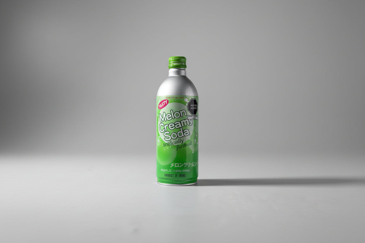 UCC Creamy Soda 490ml – Refresco Japonés Cremoso | Sabor Mango y Melón