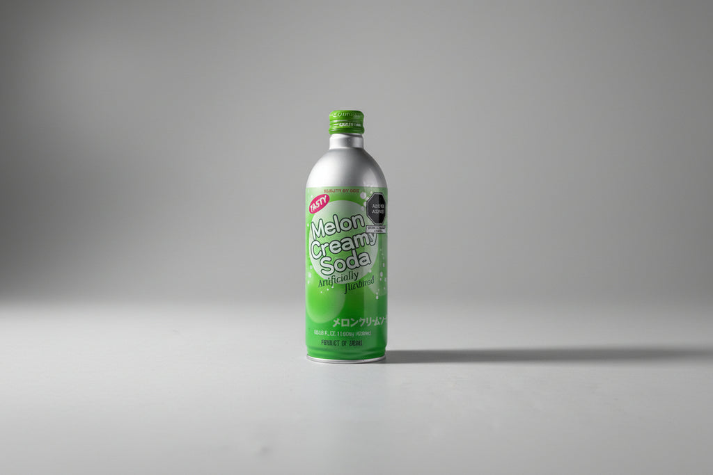 UCC Creamy Soda 490ml – Refresco Japonés Cremoso | Sabor Mango y Melón