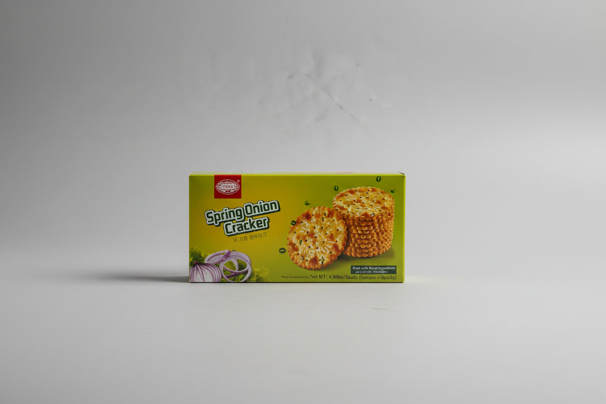 Spring Onion Cracker – Galletas Crujientes de Cebollín Asiáticas | Snack Salado Importado
