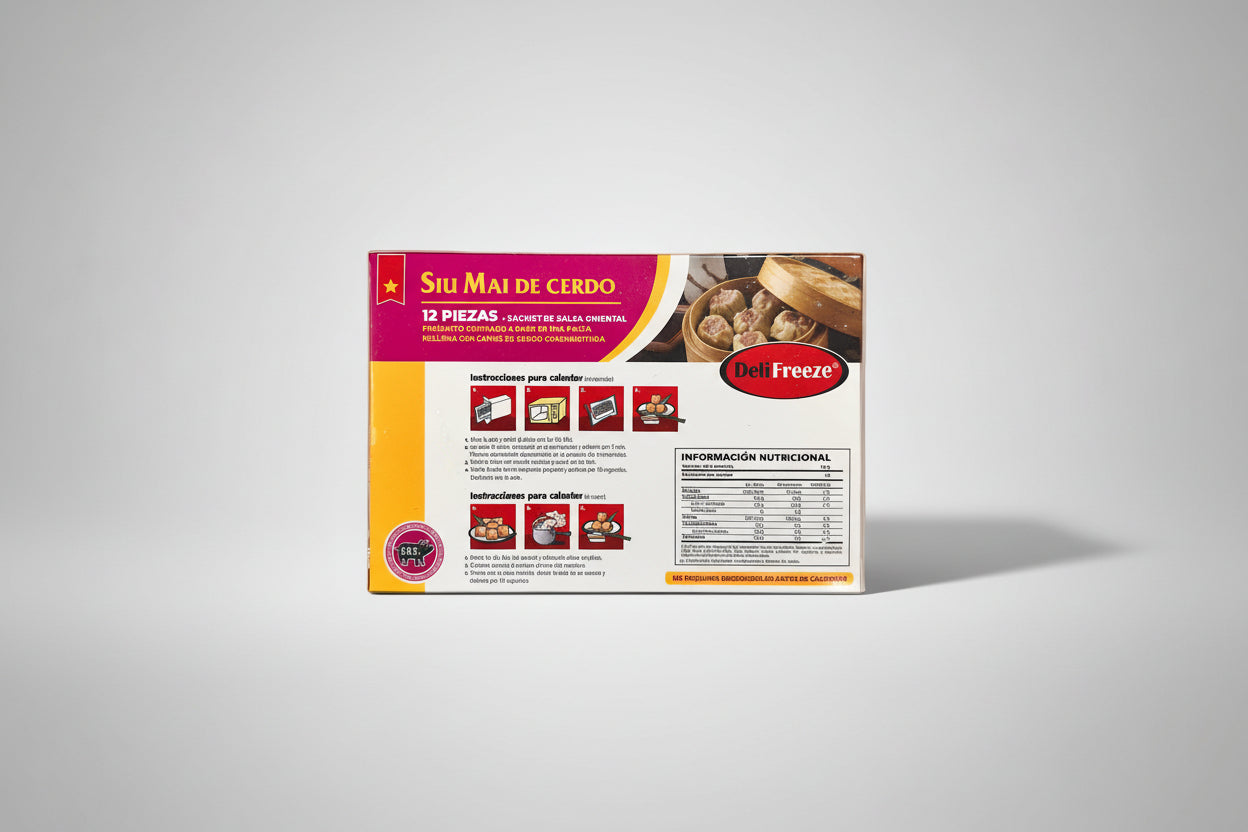 Siu Mai de Cerdo DeliFreeze 12 Piezas (241 g)