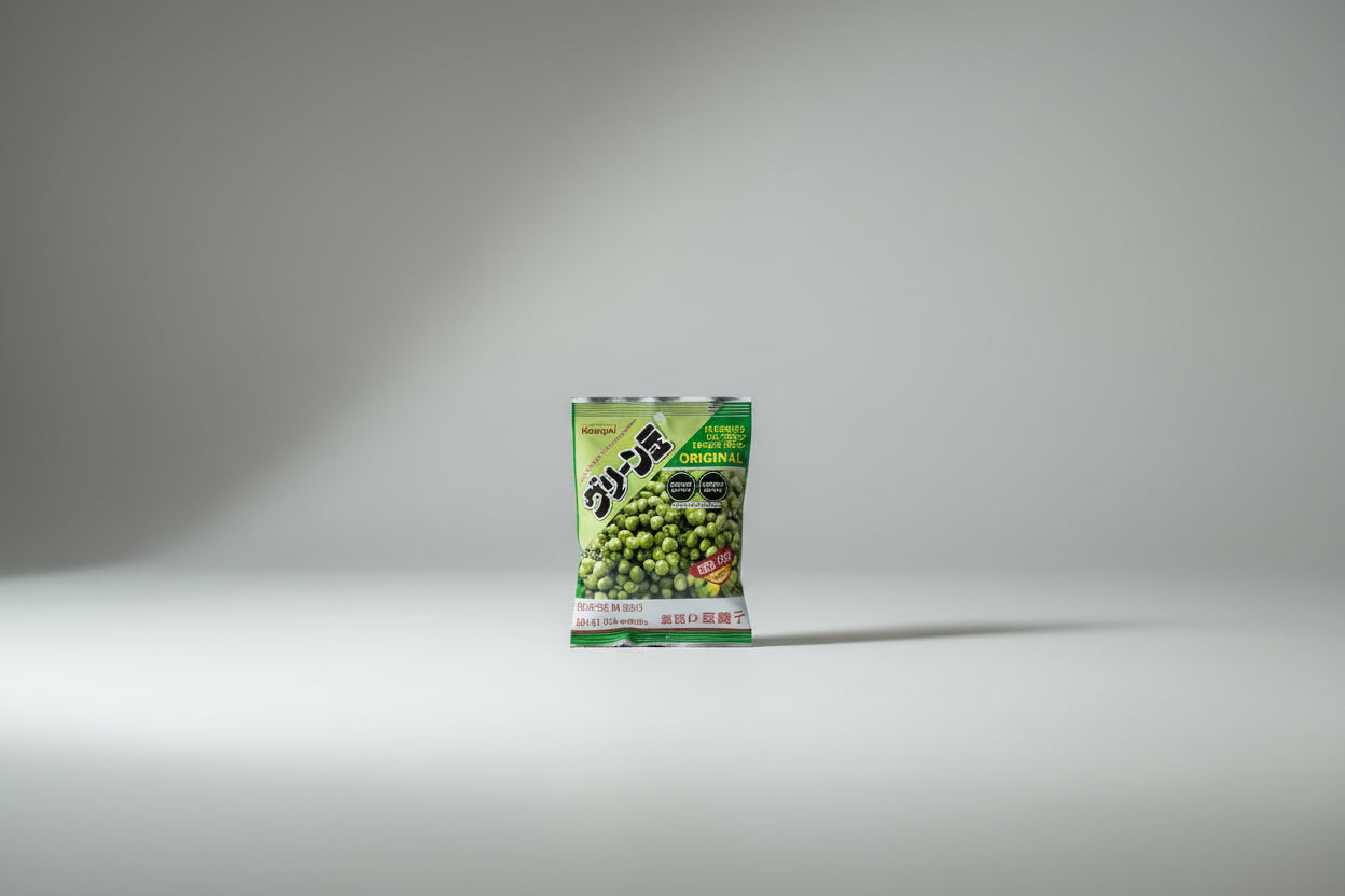 Snack Green Peas – Arvejas Verdes Crujientes Asiáticas | Snack Salado Importado