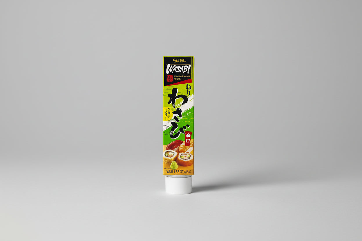 Wasabi Preparado en Tubo S&B 43g