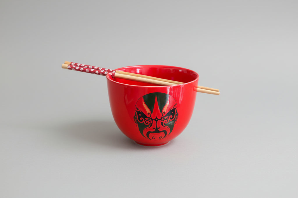 Juego de Bowls Rojo y Negro