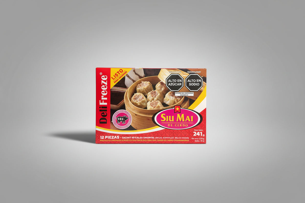 Siu Mai de Cerdo DeliFreeze 12 Piezas (241 g)