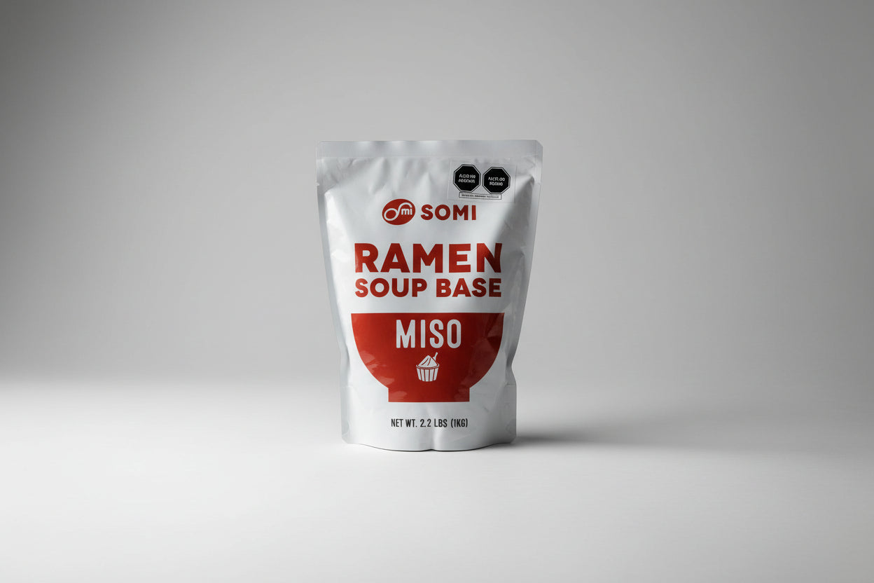 Base para Sopa Ramen Sabor Miso Somi 1 kg
