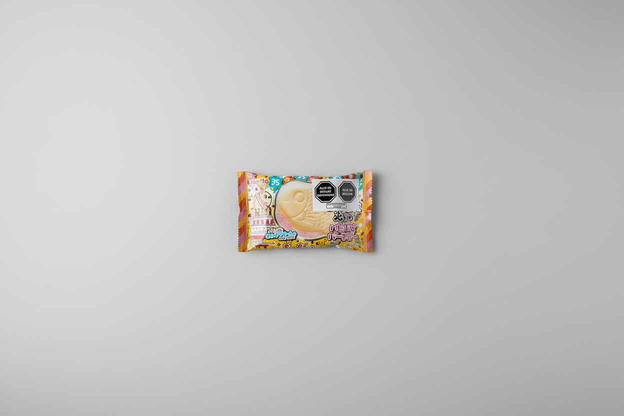 Puku Puku Tai Fresa – Galleta Wafer Japonesa con Forma de Pez | Snack Asiático