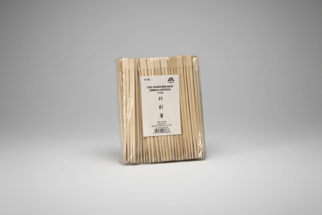 Palillos de Bambú Hadaka Waribashi 21 cm – 100 Pares