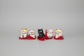 Set de Gatitos de porcelana (5 Unidades)
