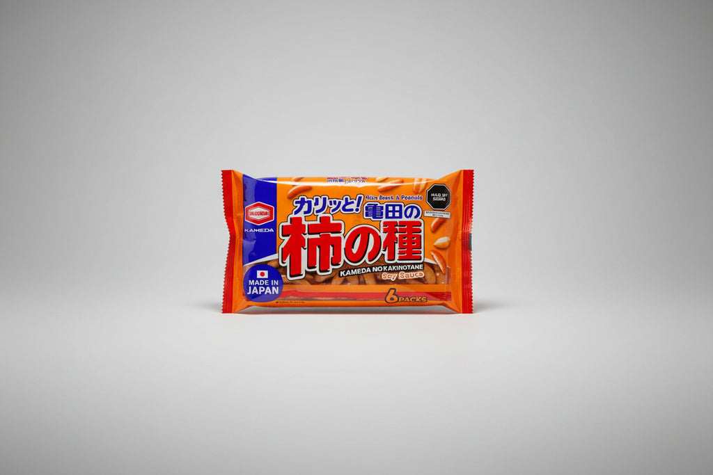 Galletas de Arroz Kakinotane con Maní Kameda 190 g (6 packs)