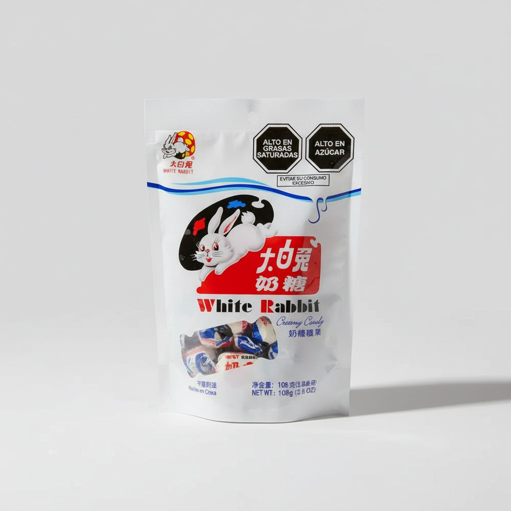 Caramelos Masticables White Rabbit 108 g