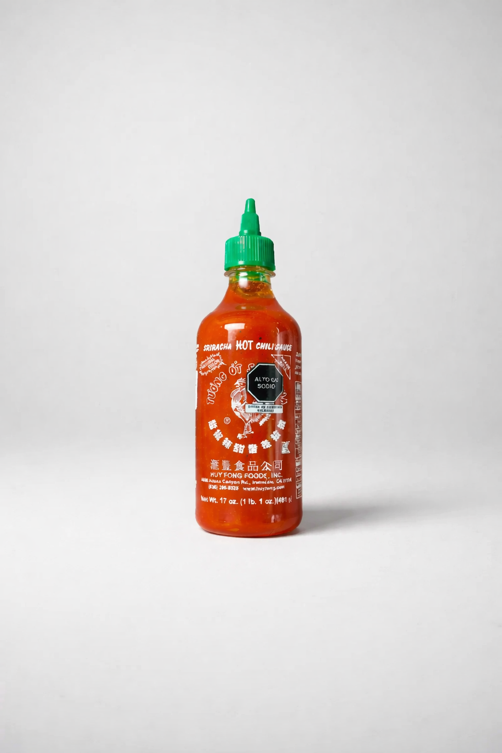 Salsa Sriracha 481g – Salsa Picante de Chile Formato Mediano | Sriracha Clásica para Cocina y Mesa