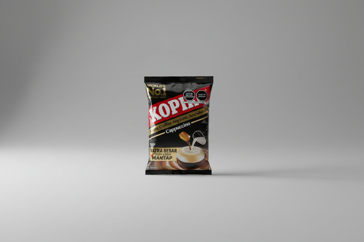 Kopiko Cappuccino Candy – Caramelos de Café Cappuccino Asiáticos | Dulce Importado de Indonesia