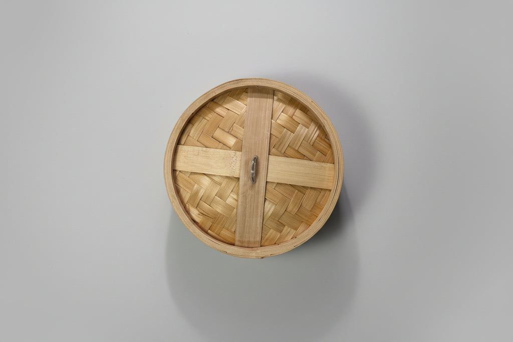 Vaporera 24cm | Bambú Tradicional para Cocina al Vapor
