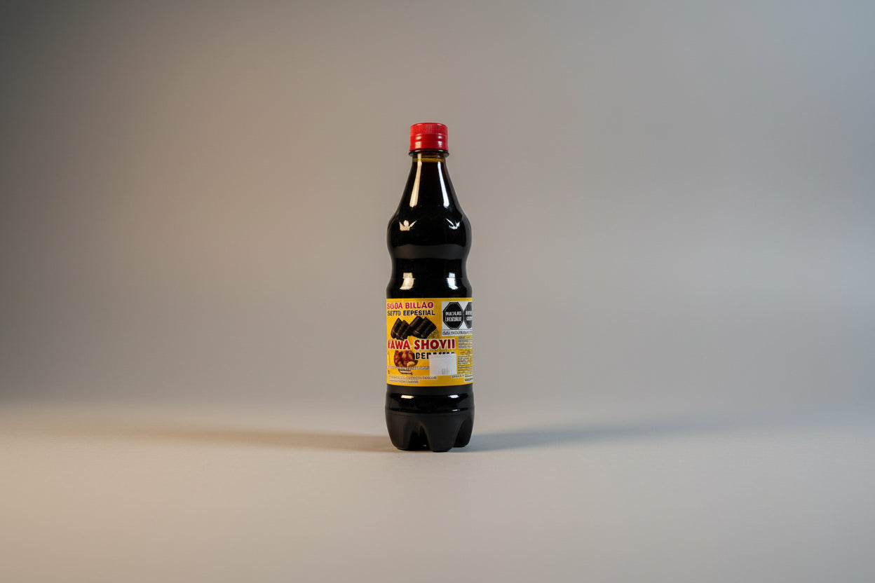 Salsa de Soya Kawashoju 600ml | Sabor Auténtico y Concentrado