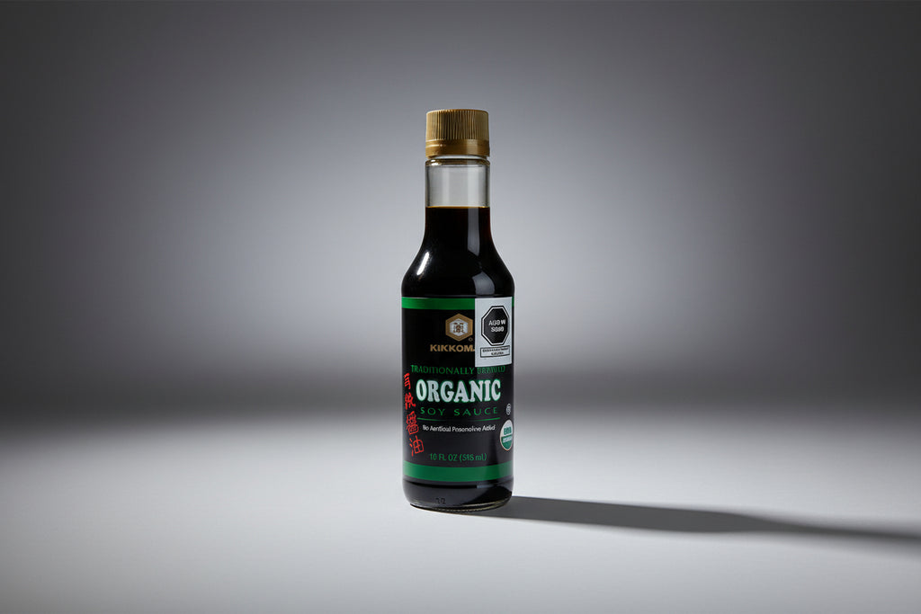 Salsa de Soya Orgánica Kikkoman Fermentada Tradicionalmente 296 ml