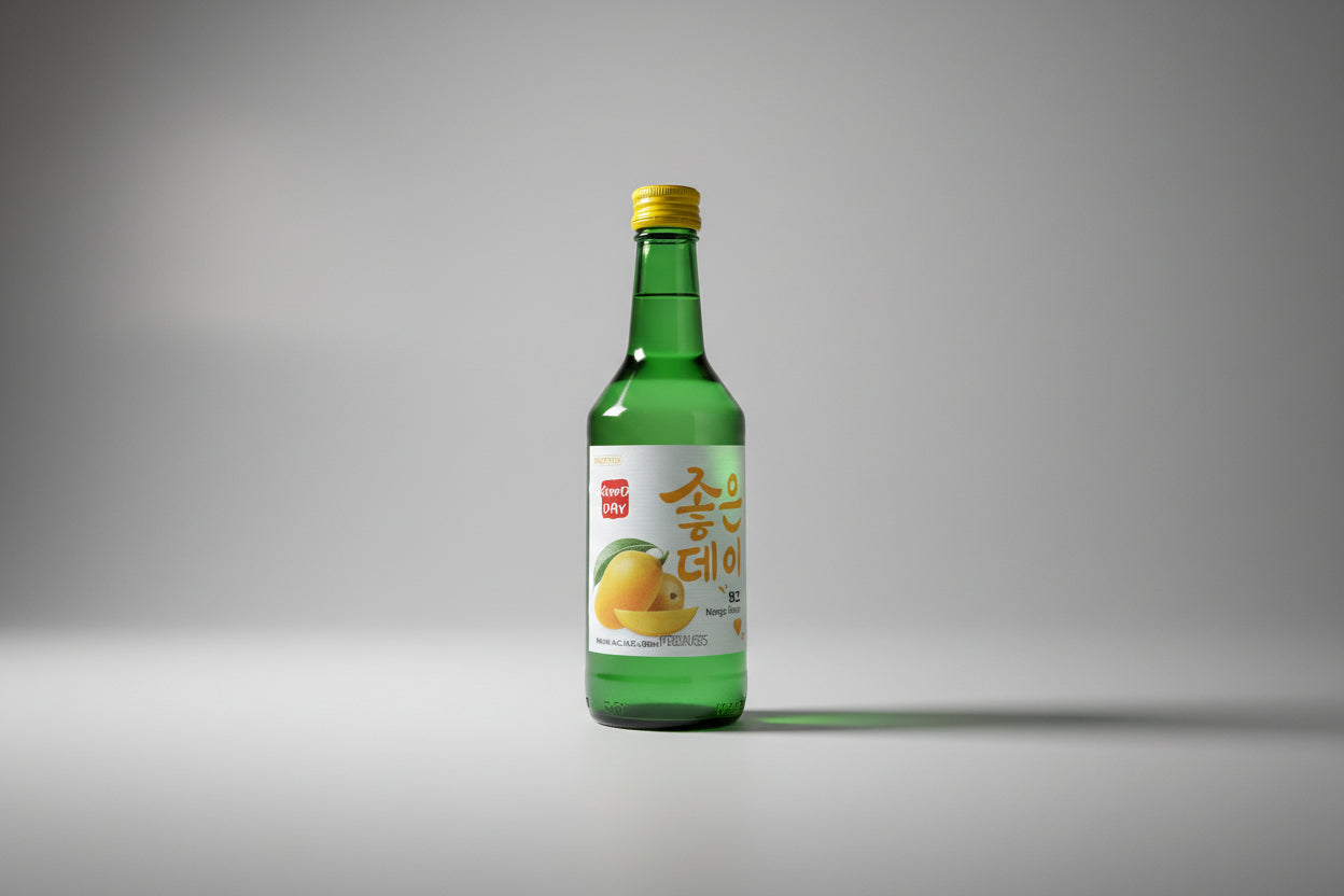Soju Licor de Arroz 360ml | El Trago Coreano en Varios Sabores