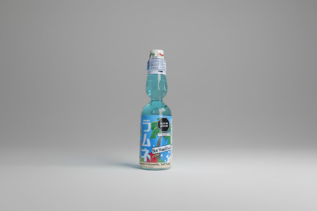 Ramune Gaseosa Japonesa | La Icónica Bebida con Bolita de Vidrio