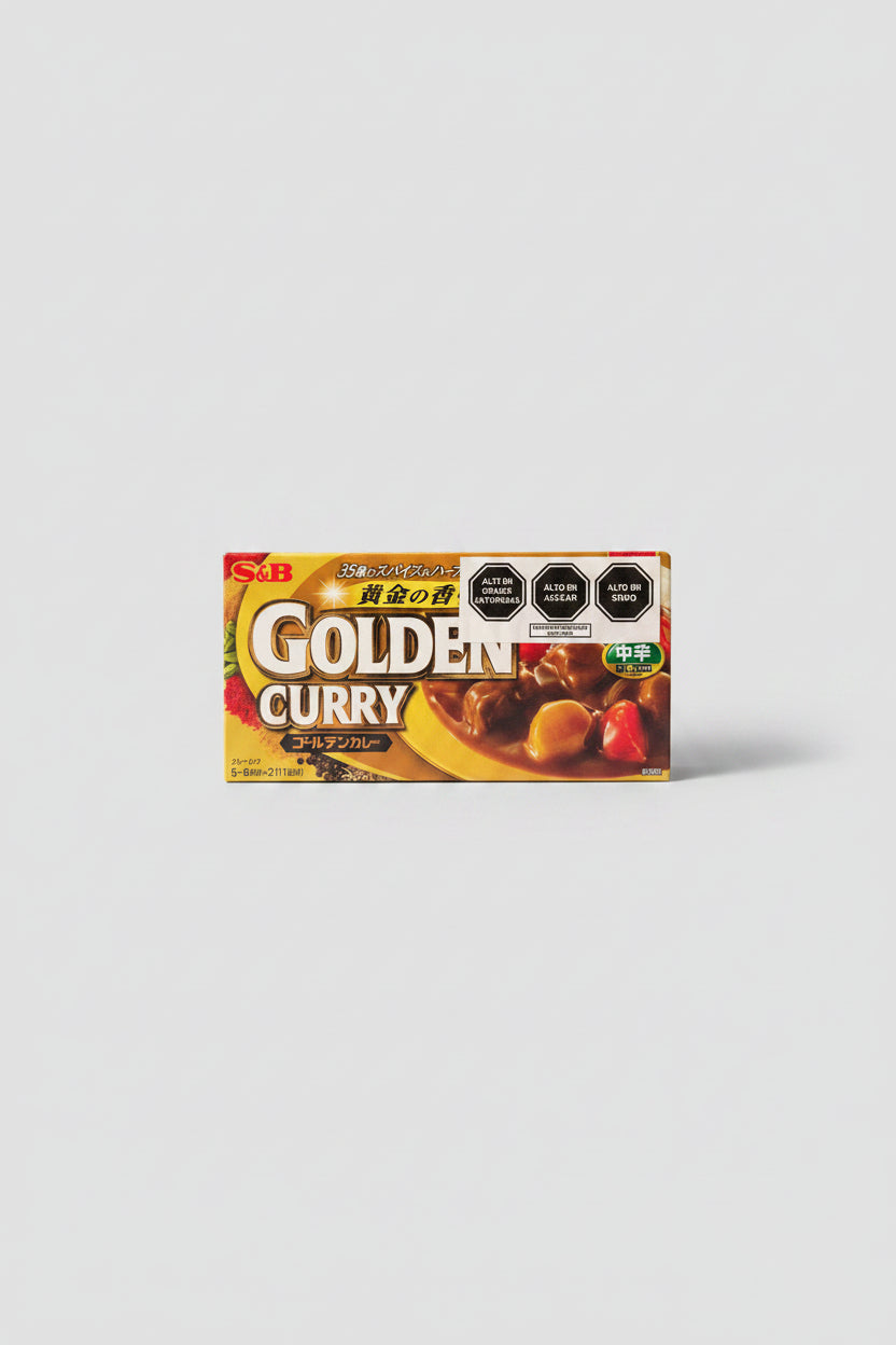 Curry Japonés S&B Golden Curry Picante Medio 220 g