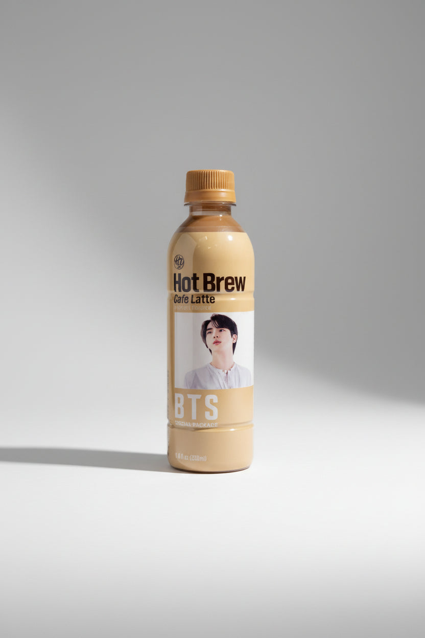 Hot Brew Café Latte Edición Especial BTS - Colección Limitada