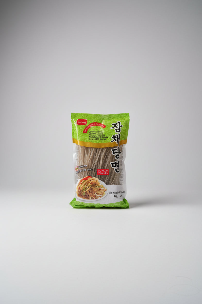 Fideos de Camote Grueso Estilo Coreano 400 g