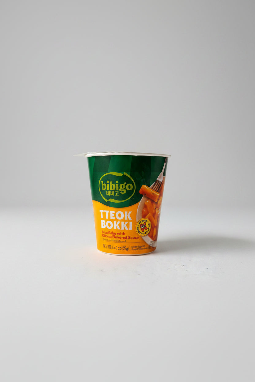 Bibigo Tteokbokki con Salsa de Queso - Pastel de Arroz Coreano
