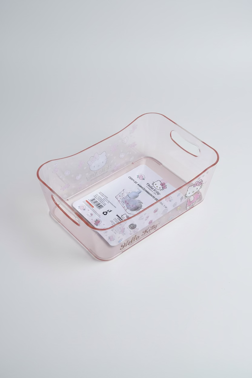 Cesta de Plastico - Hello Kitty