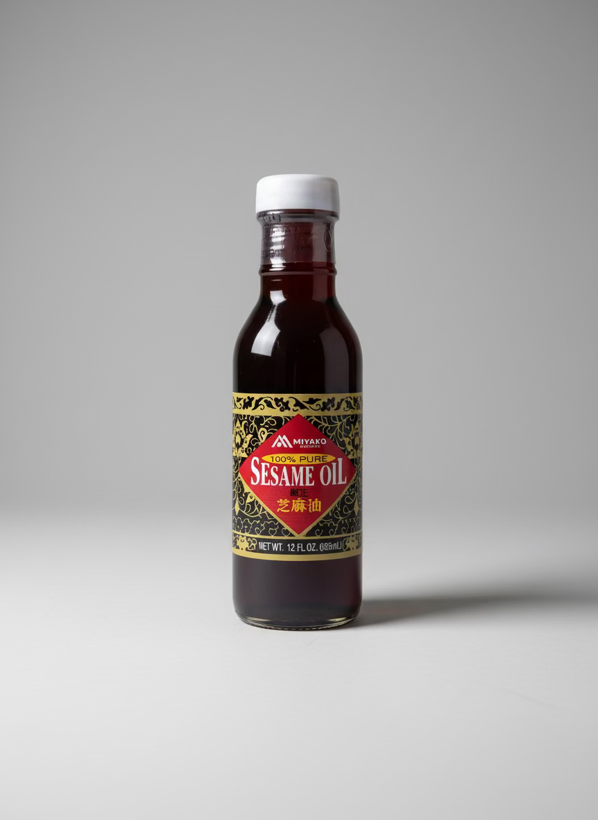 Aceite de Ajonjolí Miyako 100% Puro 355 ml