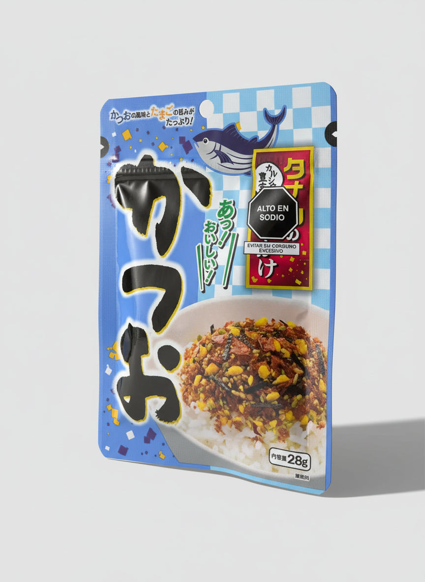 Furikake de Katsuo (Bonito) Tanaka Foods 28 g
