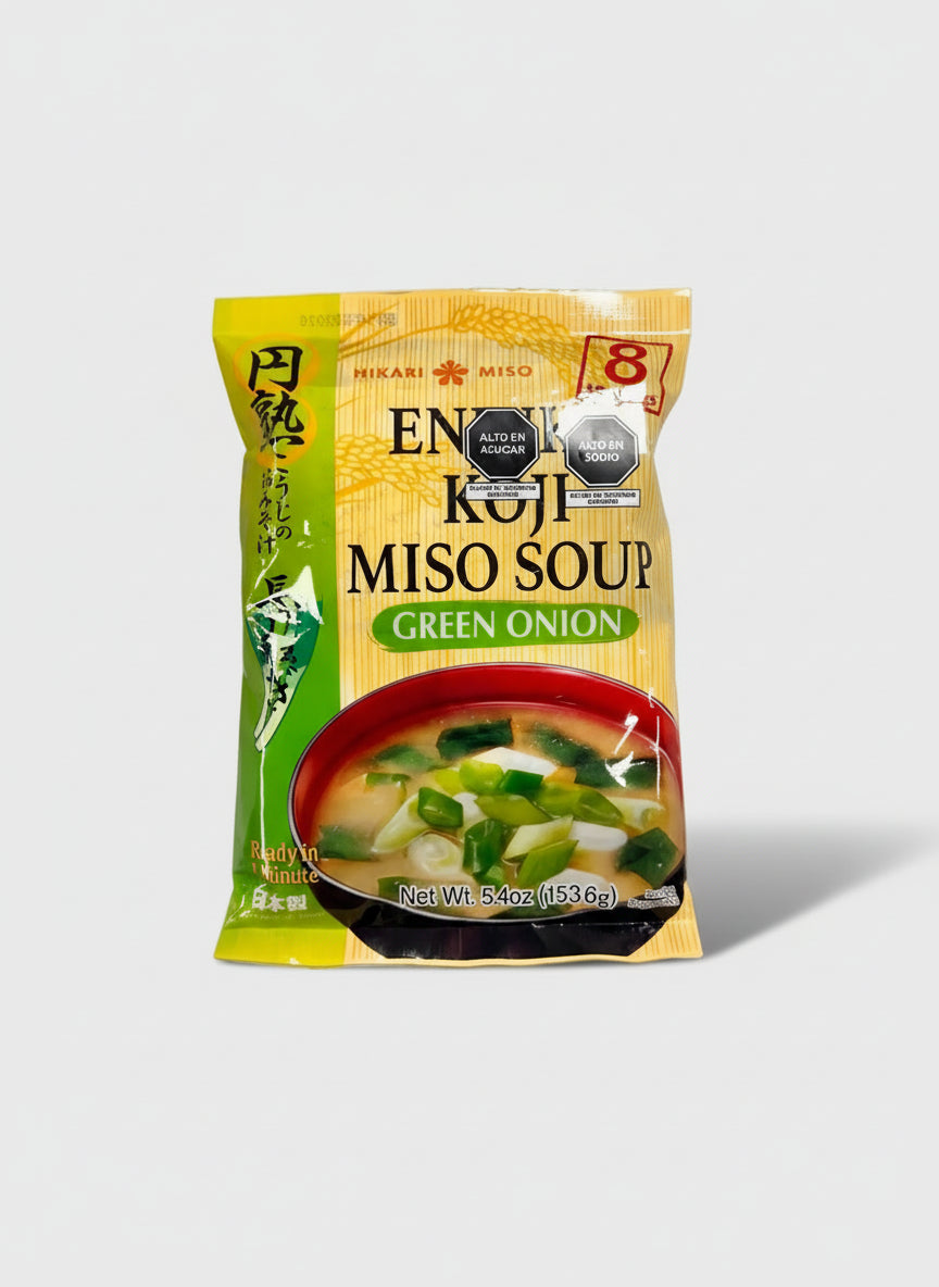 Sopa de Miso Hikari Enjuku Koji de Cebolla Verde 153 g