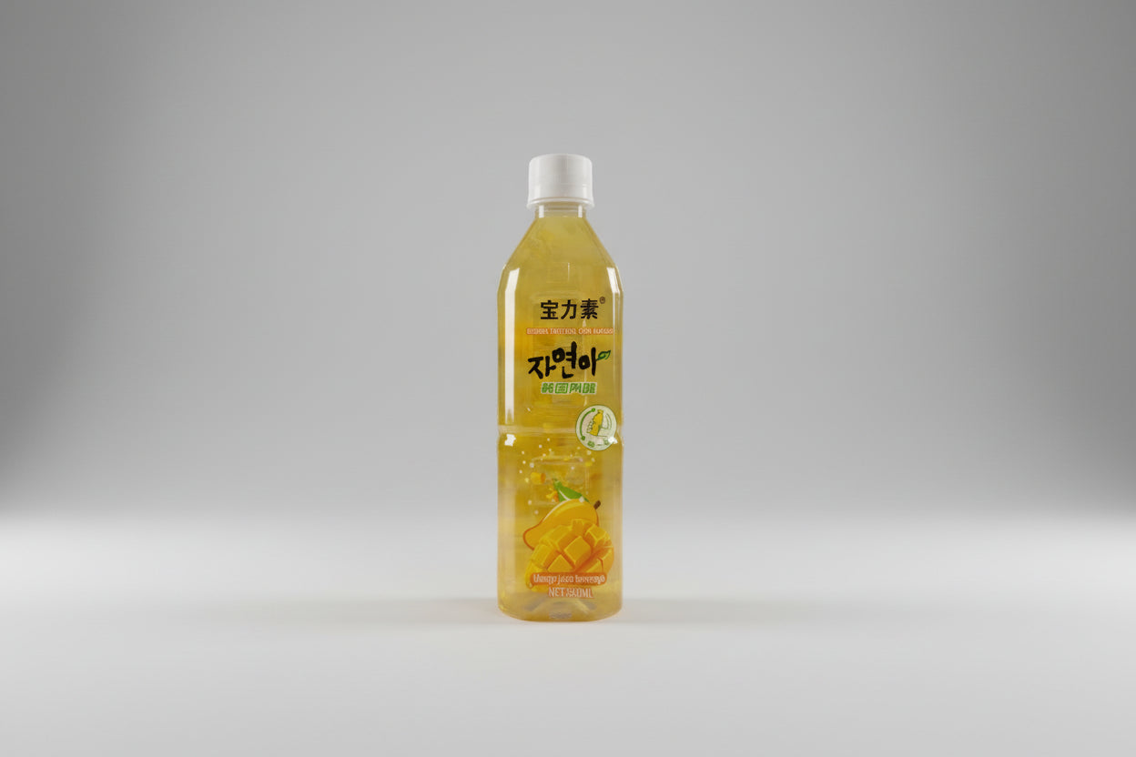 Bebida Coreana de Jugo de Mango Baolisu 500 ml