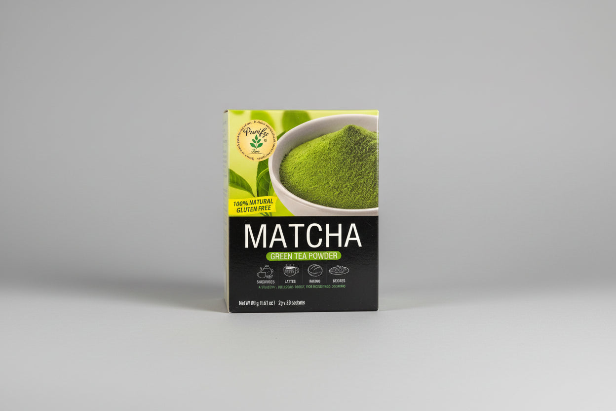 Matcha de Té Verde en Polvo Purify Tree -  20 unidades