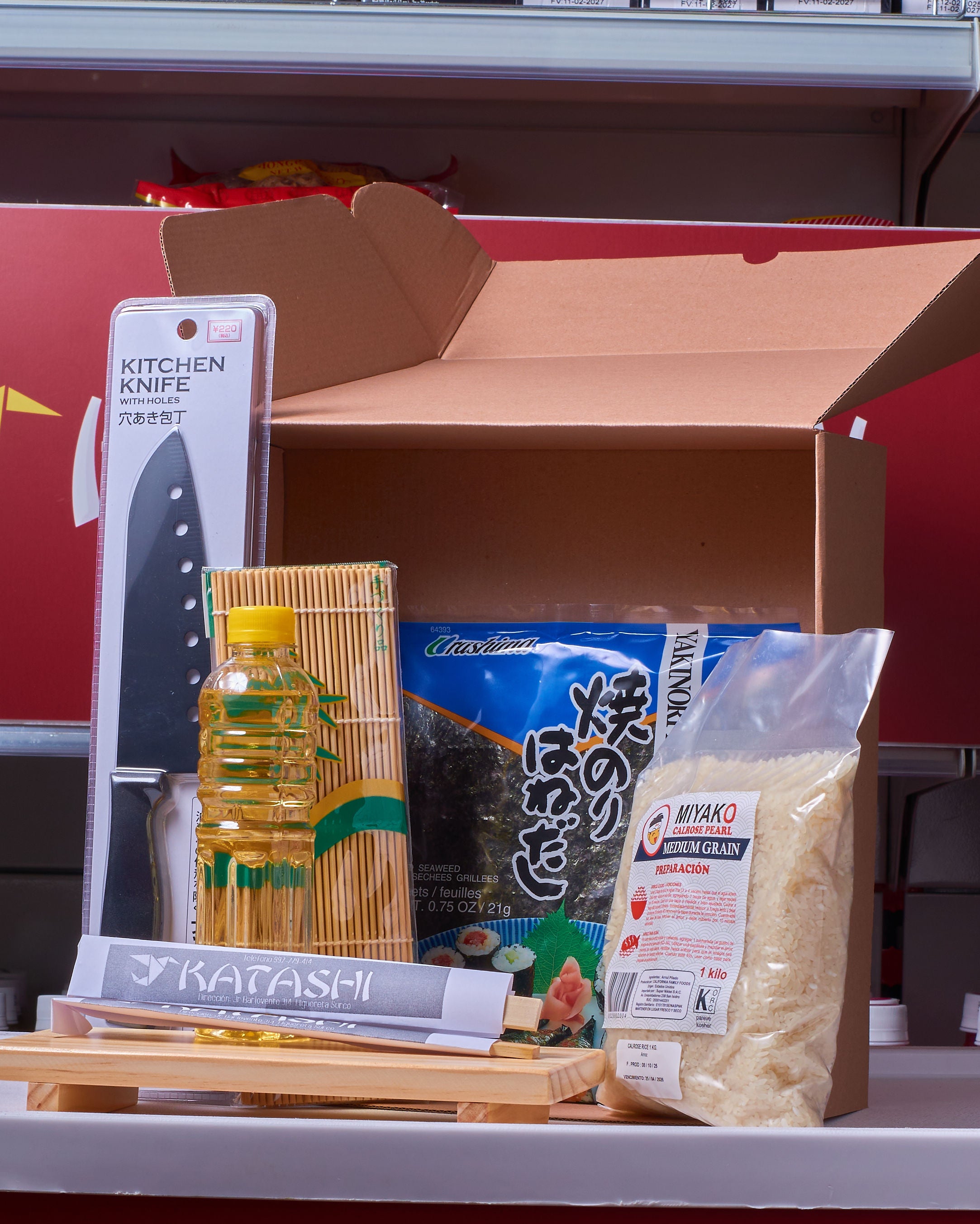 Pack Completo para Preparar Makis + Clase Exclusiva