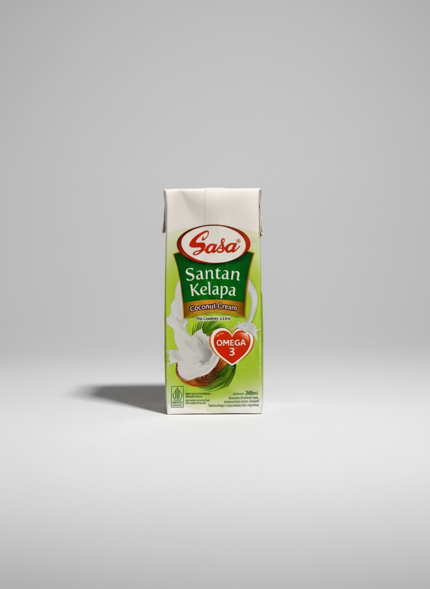 Crema de Coco Sasa Santan 200 ml (Oferta Limitada