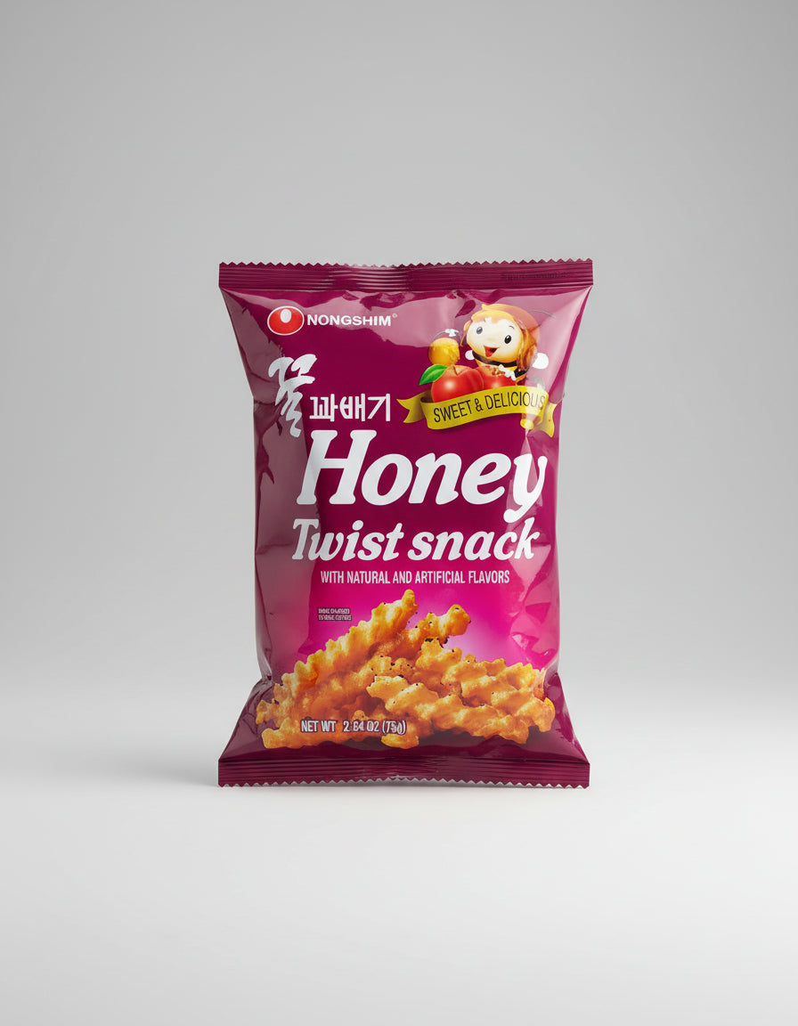 Snack Crujiente Nongshim Honey Twist