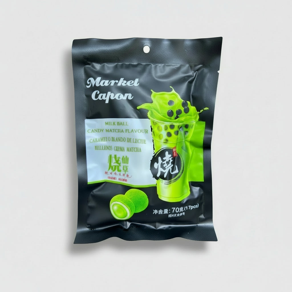 Caramelos de Leche con Sabor a Matcha Market Capon